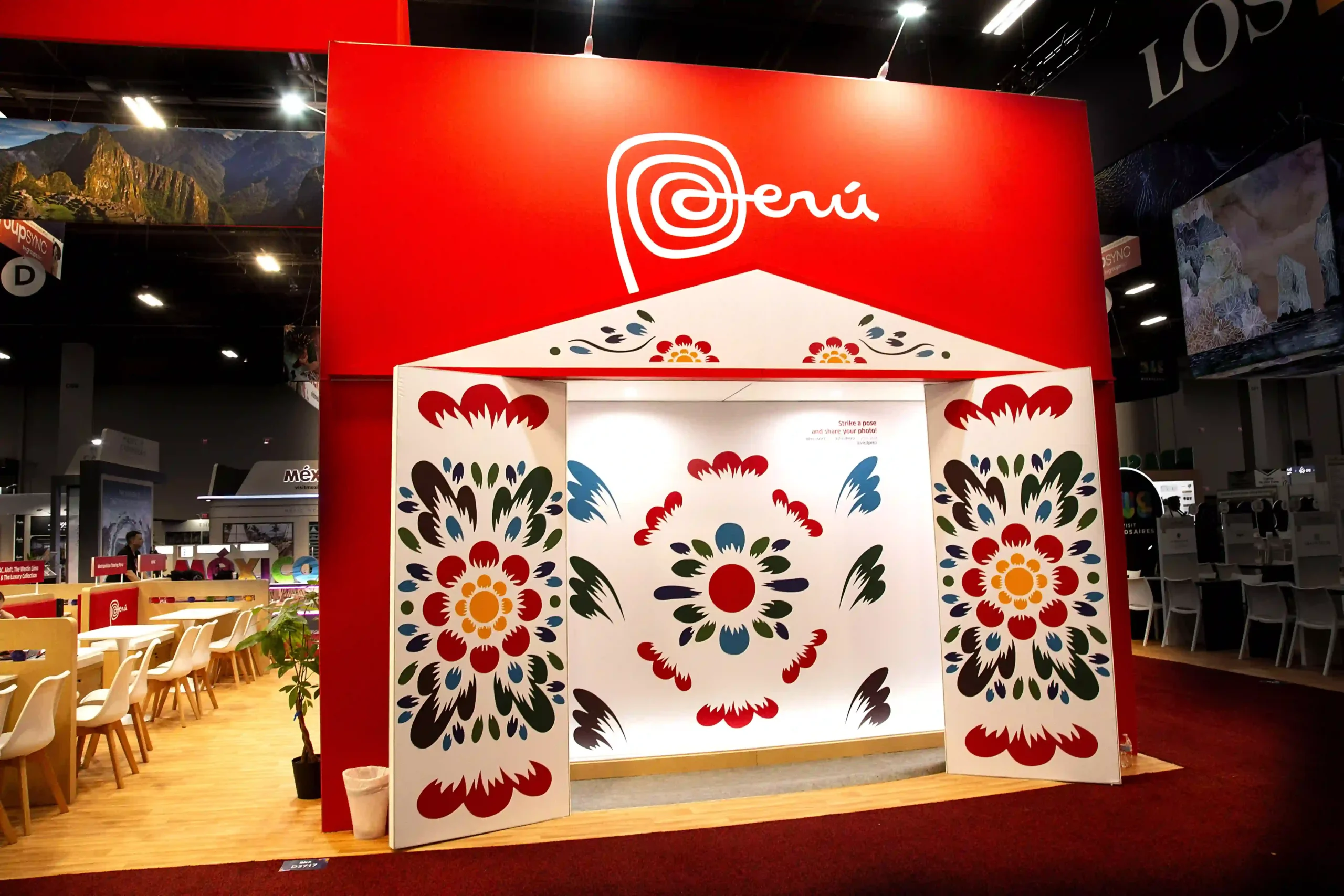 peru-booth-folk-art-mural-entrance